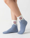 Pizza & Donut Low Ankle Socks